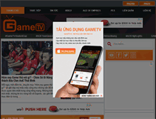 Tablet Screenshot of gametv.vn
